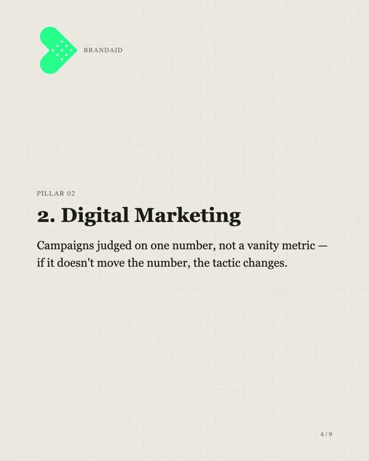 Pillar 02: Digital Marketing