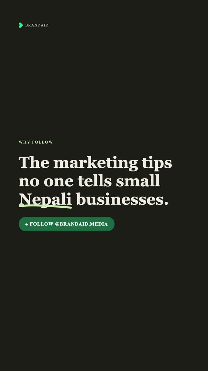Story: the marketing tips no one tells small Nepali businesses